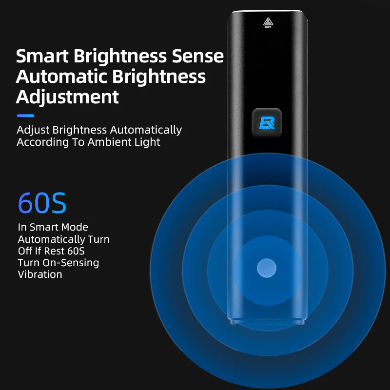 ROCKBROS Smart Sensor Bike Headlight RHL1500 - Image 5
