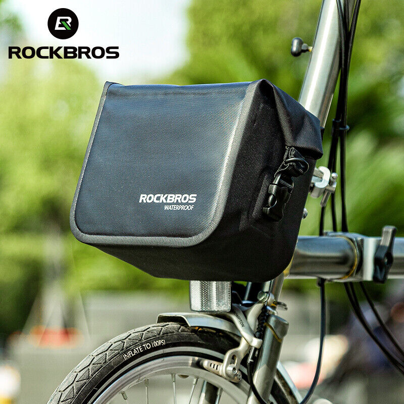 ROCKBROS Bike Handlebar Bag Waterproof 3L (Strap Mount Only) - Image 3