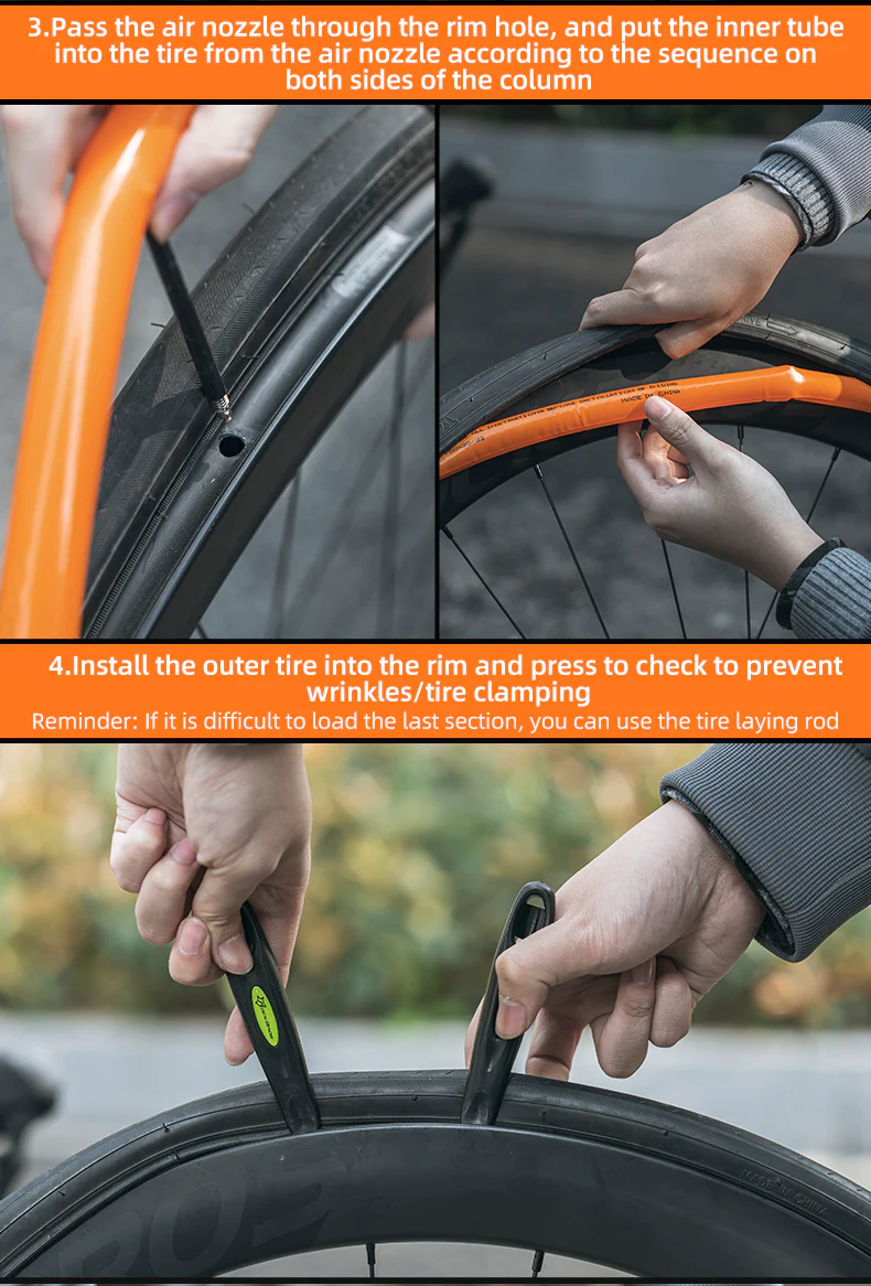 ROCKBROS Bike Inner Tube Road Bicycle Tubes Presta Valve Compatible with 700 x 18/23/25/28/30/32Tire - Image 16