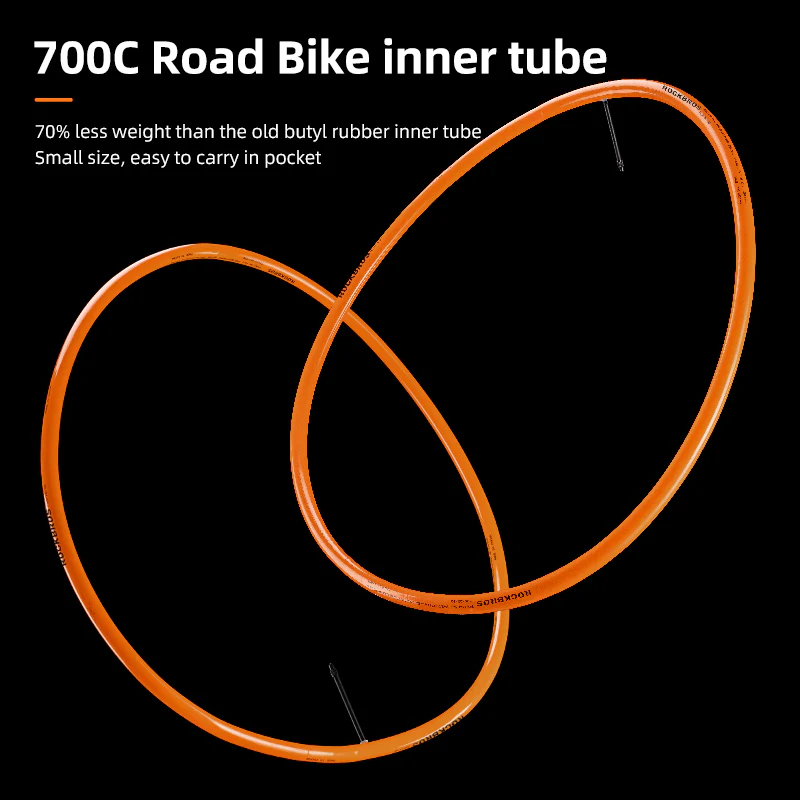 ROCKBROS Bike Inner Tube Road Bicycle Tubes Presta Valve Compatible with 700 x 18/23/25/28/30/32Tire - Image 3
