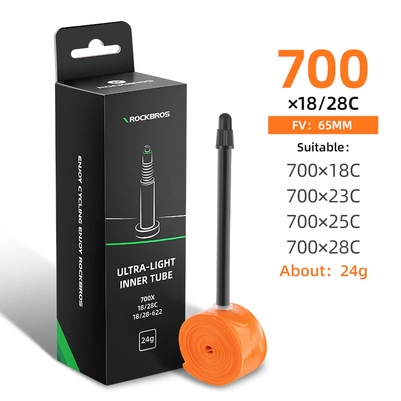 ROCKBROS Bike Inner Tube Road Bicycle Tubes Presta Valve Compatible with 700 x 18/23/25/28/30/32Tire - Image 5