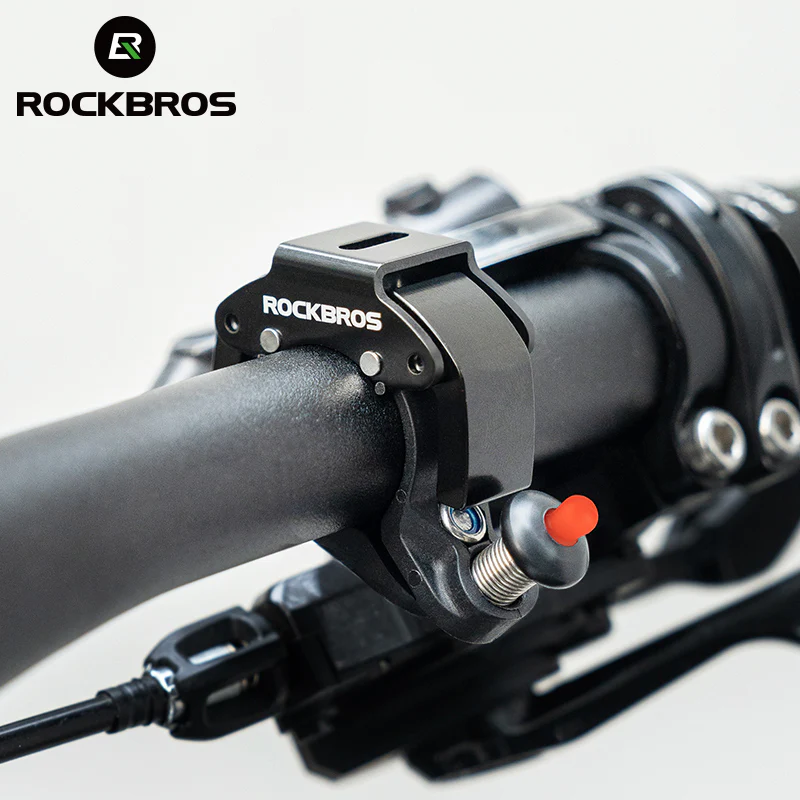 ROCKBROS Bike Bicycle Mini Hidden Bell Loud Sound 100dB Safety Cycling Accessories - Image 11