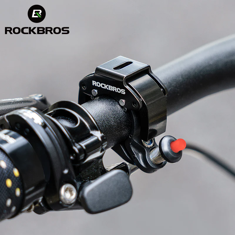 ROCKBROS Bike Bicycle Mini Hidden Bell Loud Sound 100dB Safety Cycling Accessories - Image 12