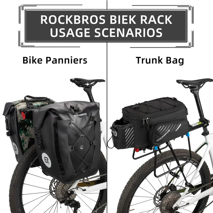 ROCKBROS Rear Luggage Rack for MTB and Road Bike - Image 4