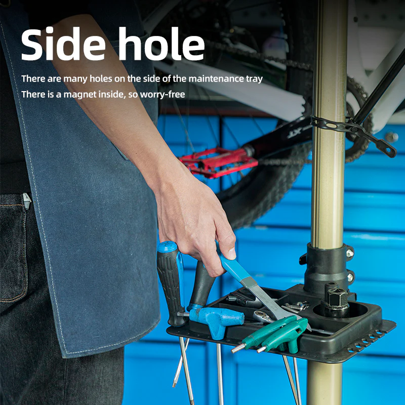 ROCKBROS Adjustable Aluminium Alloy Bike Repair Stand - Image 4