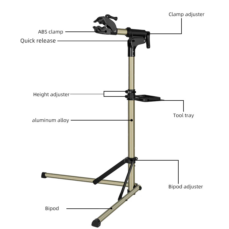 ROCKBROS Adjustable Aluminium Alloy Bike Repair Stand - Image 6