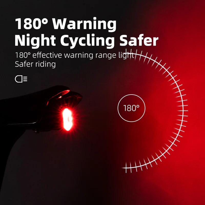 ROCKBROS Smart Brake Sensing Tail Light WR05 - Image 3