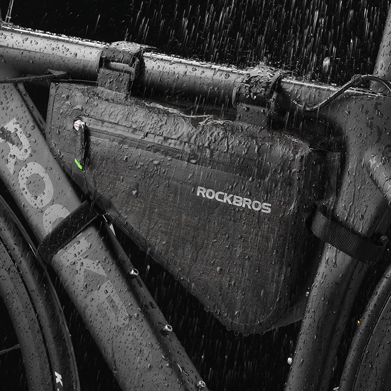 Rockbros- Bike Frame Triangle Large Cycling Bag 5-8L - Image 5