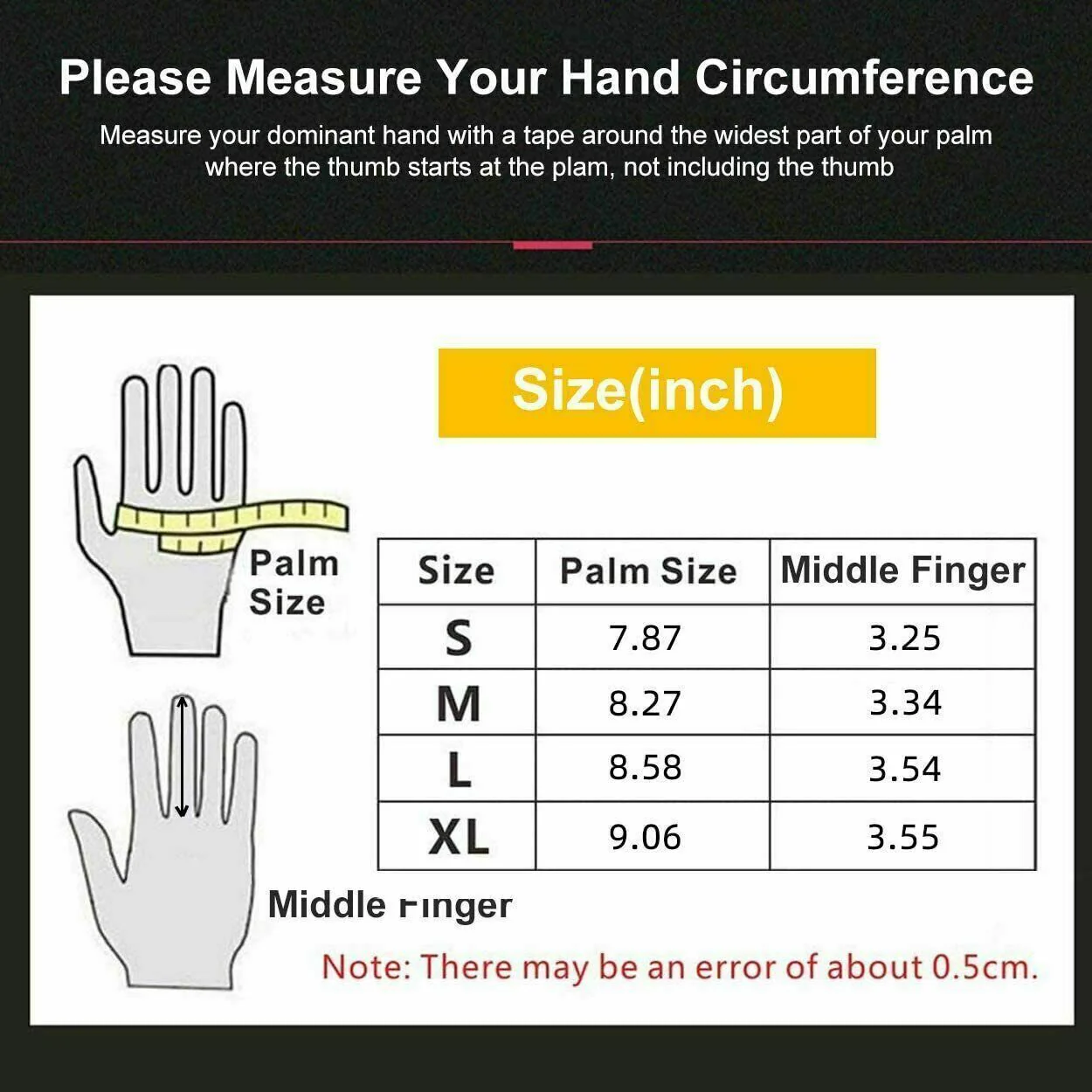 ROCKBROS Cycling Bike Gloves Winter Warm Mittens Touch Screen Windproof Waterproof - Image 5