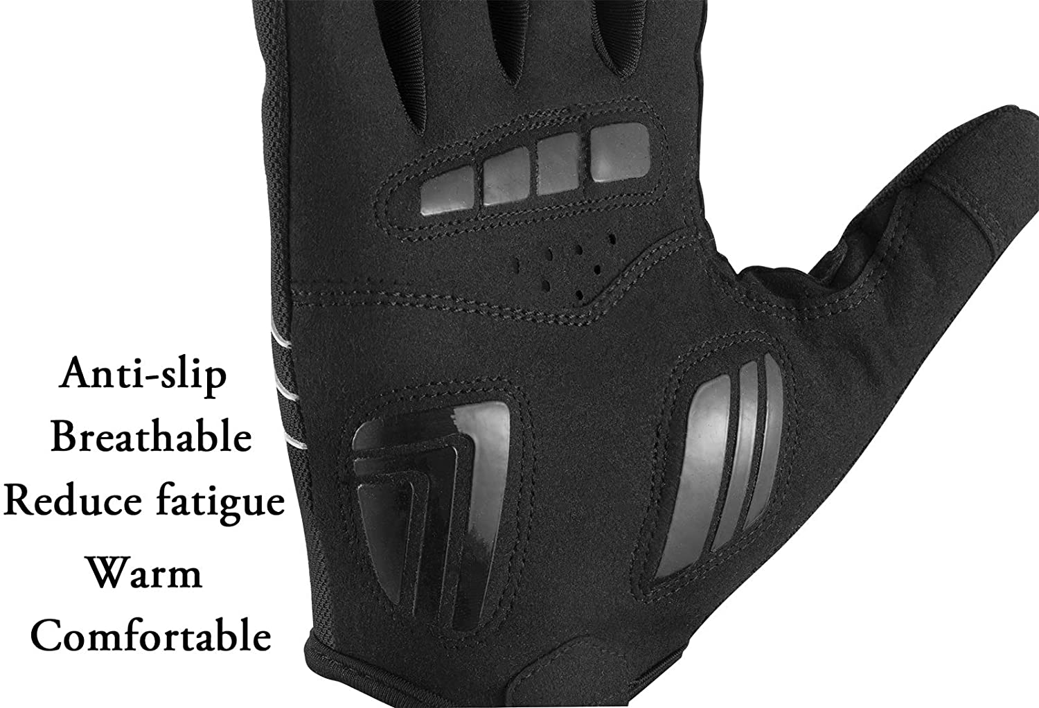 ROCKBROS Cycling Full Finger Gloves Outdoor Sport Gloves Fit for Spring Autumn - Image 4