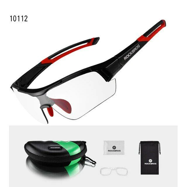 RockBros Cycling Photochromic Glasses Sport Sunglasses Bike Glasses Driving Fishing UV400 Men Women - Image 11