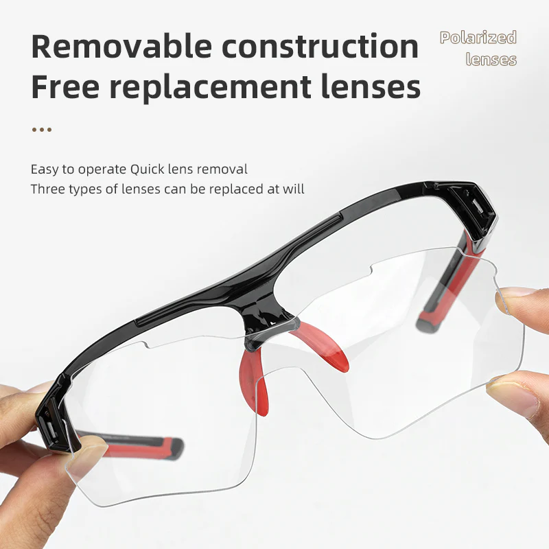 RockBros Cycling Photochromic Glasses Sport Sunglasses Bike Glasses Driving Fishing UV400 Men Women - Image 17