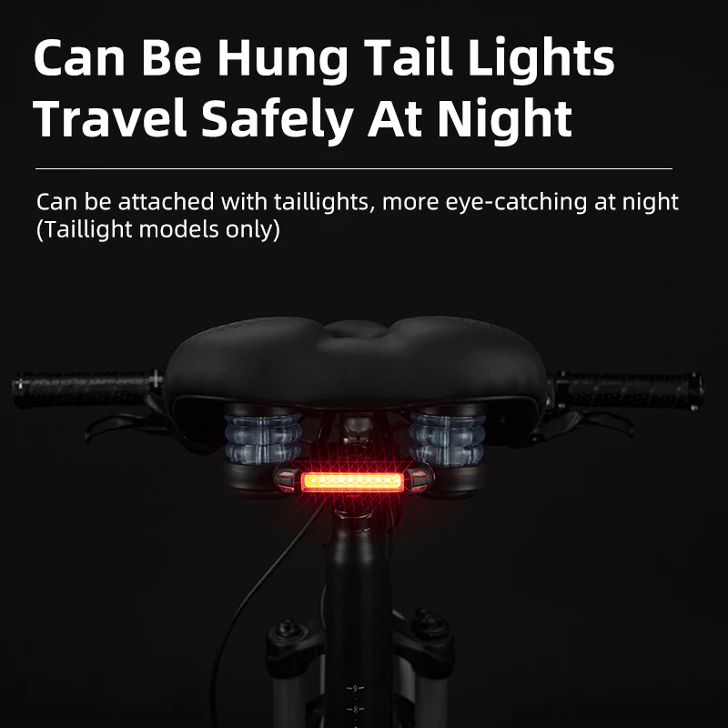 ROCKBROS Cycling Bicycle Bike Saddle Seat Sponge Shockproof Hollow Breathable Soft Cushion - Image 6