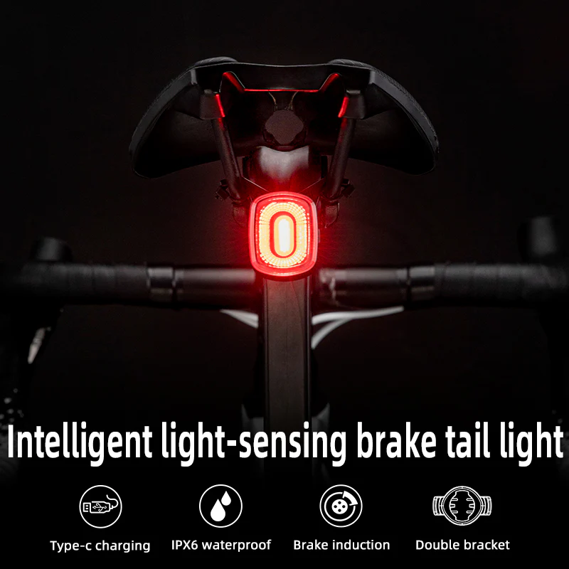 ROCKBROS Cycling Rear Light Q2S/Q2 with 5 Modes - Image 9