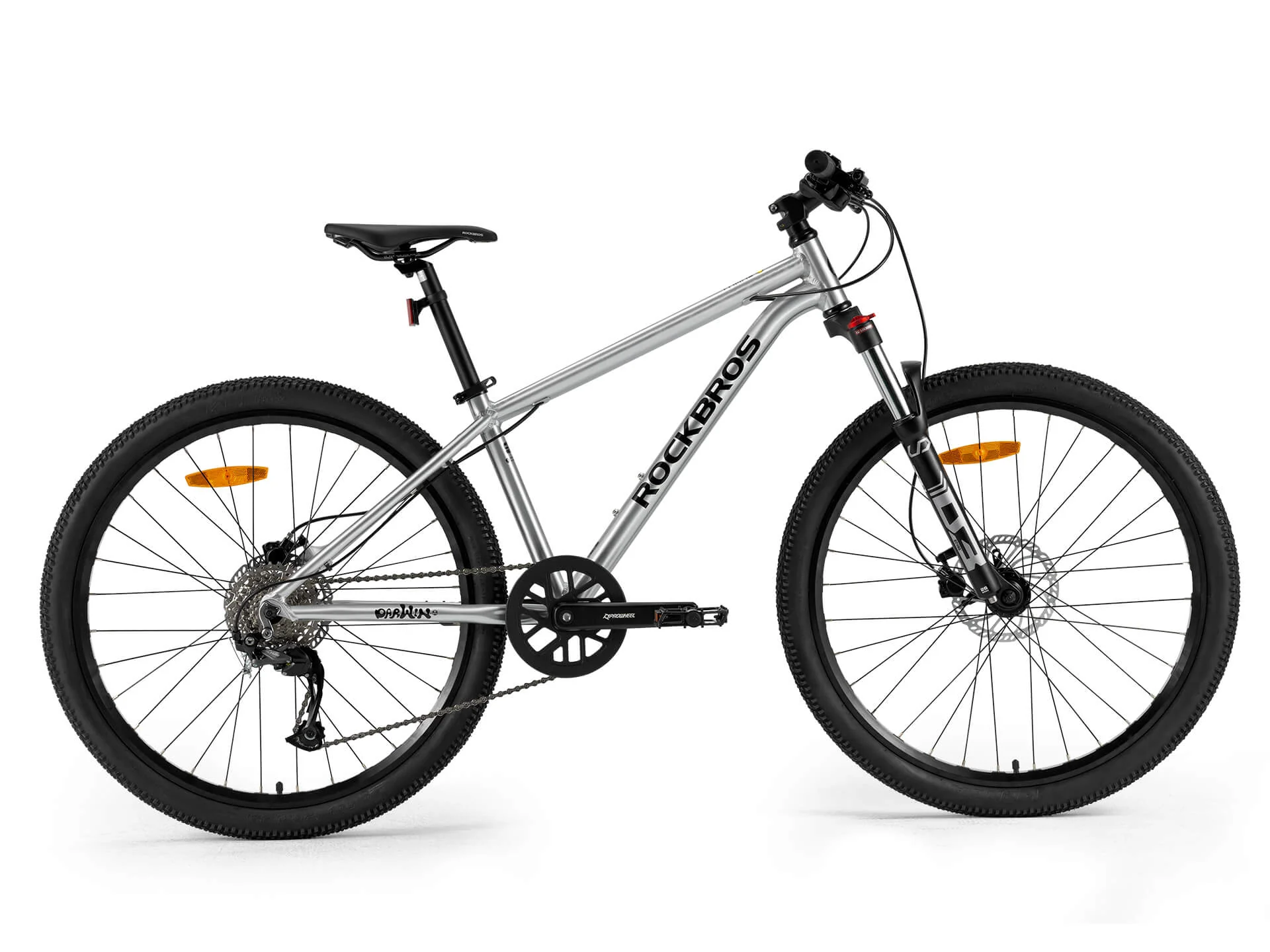 ROCKBROS DARWIN 24" & 26" Kids Mountain Bike with 9-Speed Gearing - Image 7