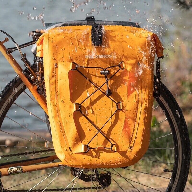 ROCKBROS Deluxe Large Capacity Bicycle Pannier Bags in Various Colours - Image 6