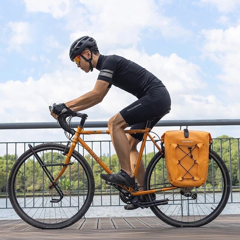 ROCKBROS Deluxe Large Capacity Bicycle Pannier Bags in Various Colours - Image 7
