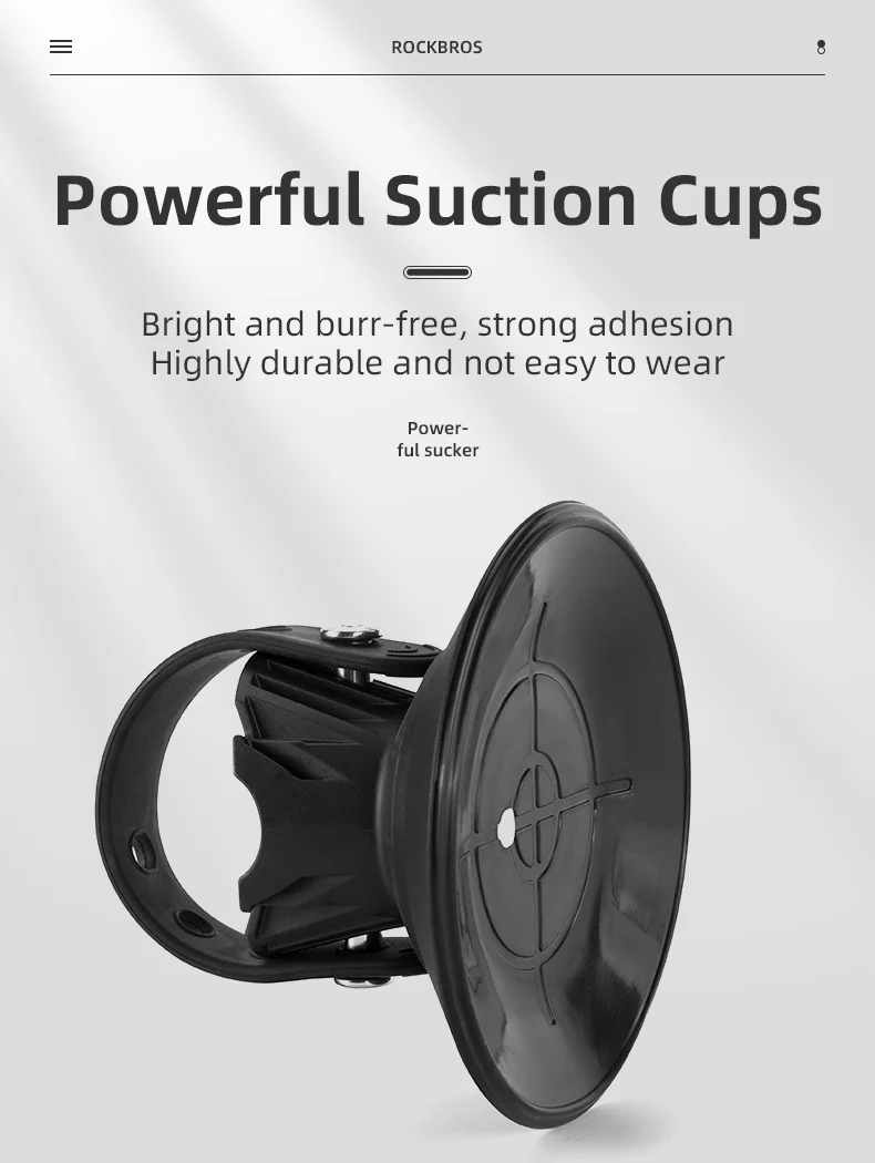 ROCKBROS Electric Suction Cup Roof Rack for 1-3 Bikes - Image 16