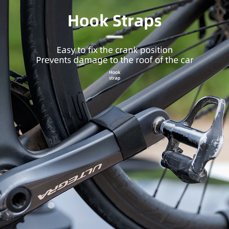 ROCKBROS Electric Suction Cup Roof Rack for 1-3 Bikes - Image 6