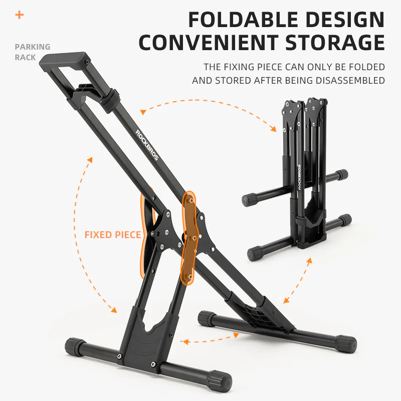 ROCKBROS Carbon Steel Folding Bike Stand - Image 13