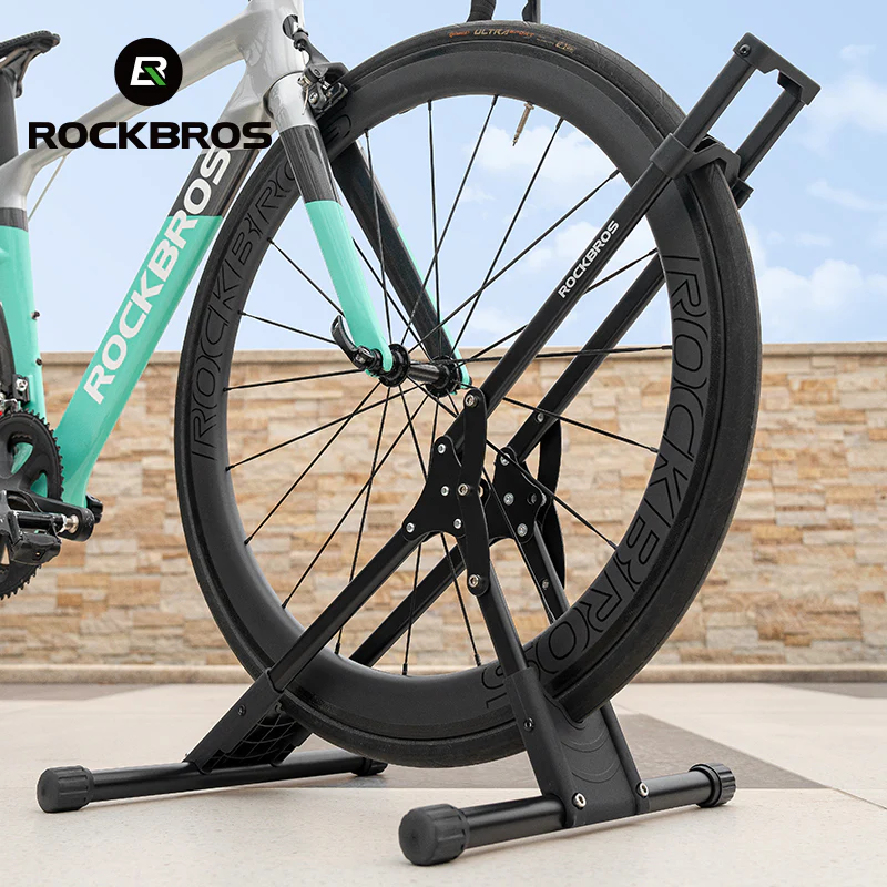 ROCKBROS Carbon Steel Folding Bike Stand - Image 3