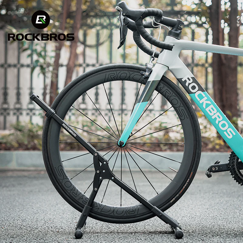 ROCKBROS Carbon Steel Folding Bike Stand - Image 5