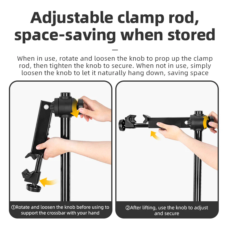 ROCKBROS Foldable Bike Repair Stand With Tool Tray Bicycle Mechanic Work Stand - Image 7