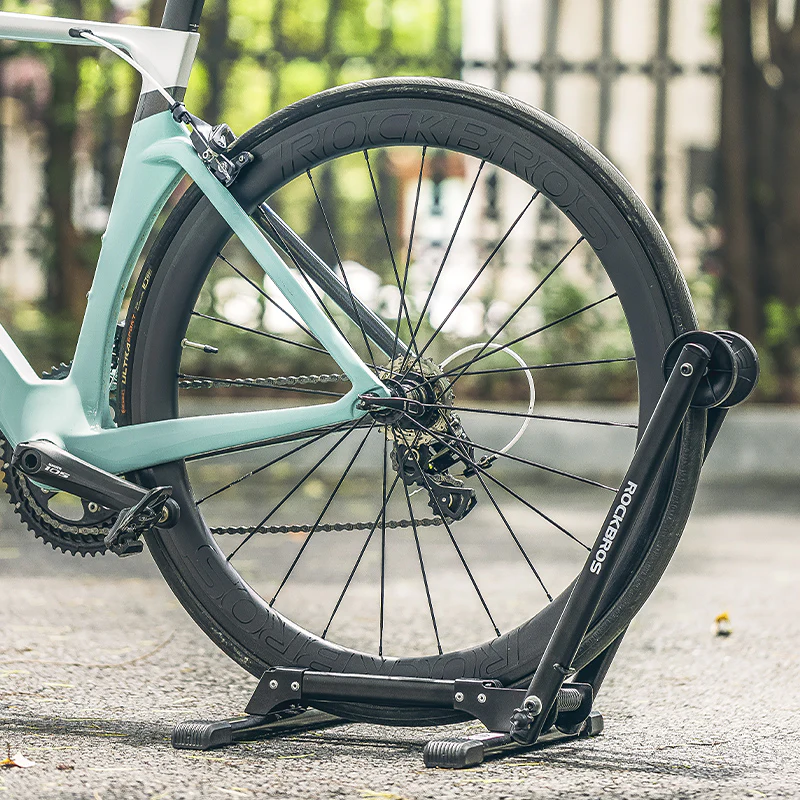 ROCKBROS Foldable Floor Bike Stand for Garage - Image 6