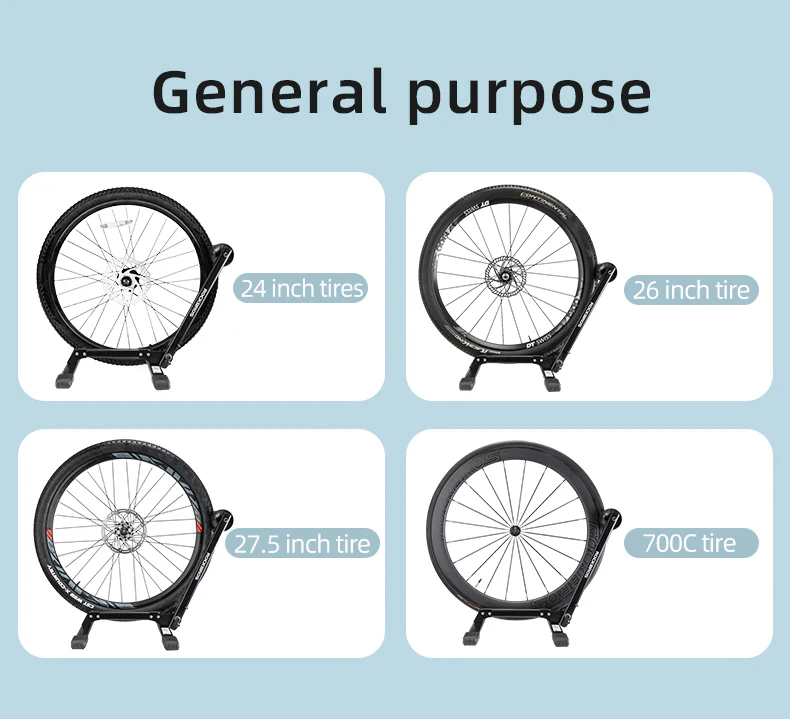 ROCKBROS Foldable Floor Bike Stand for Garage - Image 9