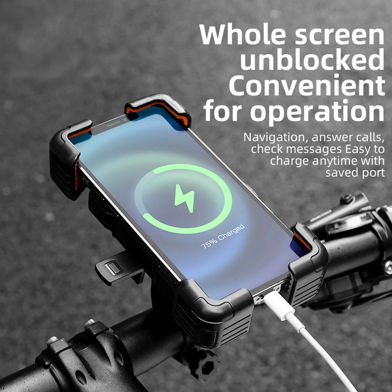 ROCKBROS HW-117 Bike Phone Holder 1s Lock Bike - Image 6