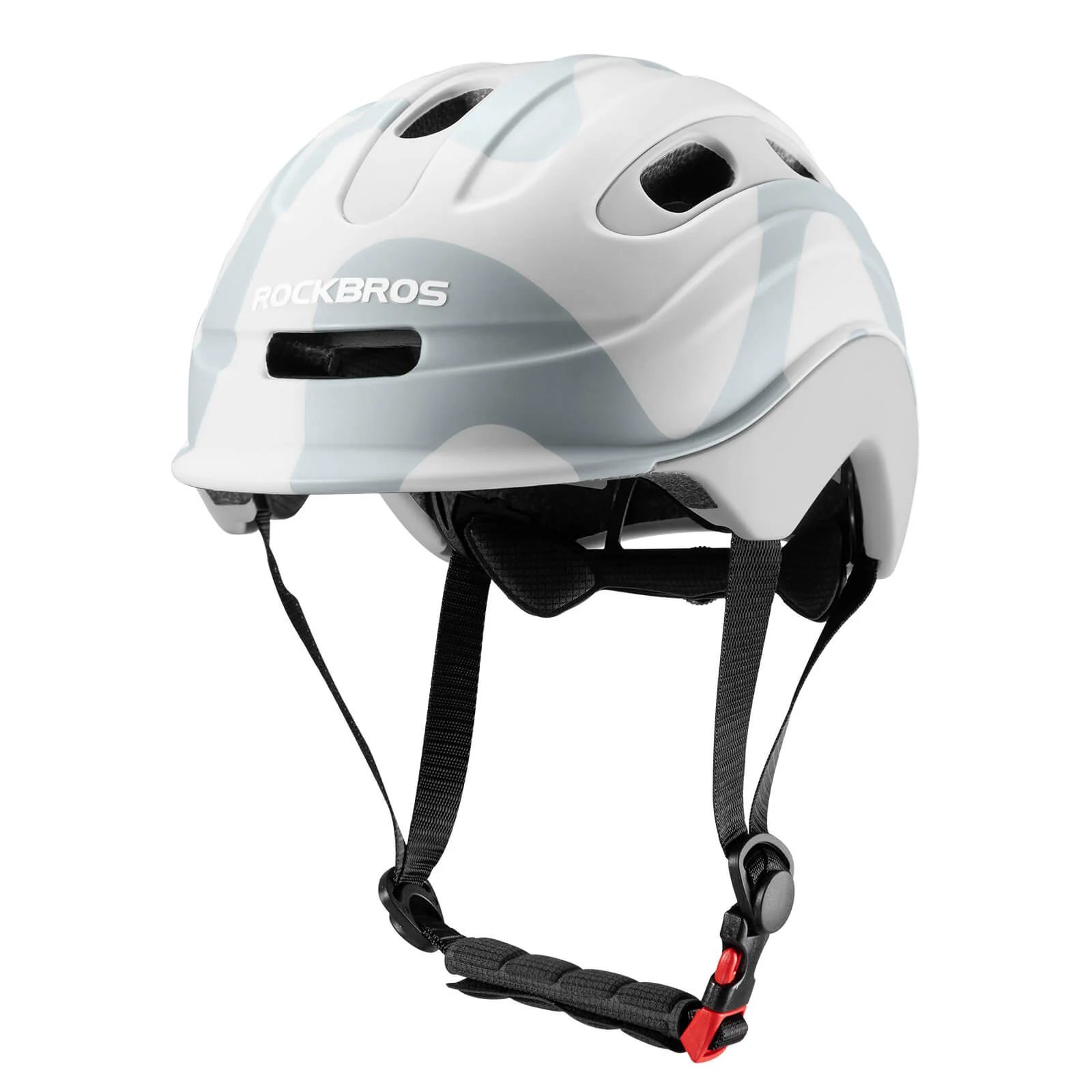 ROCKBROS Kids' Bike Helmet with Tail Light Mounting Option - Image 9
