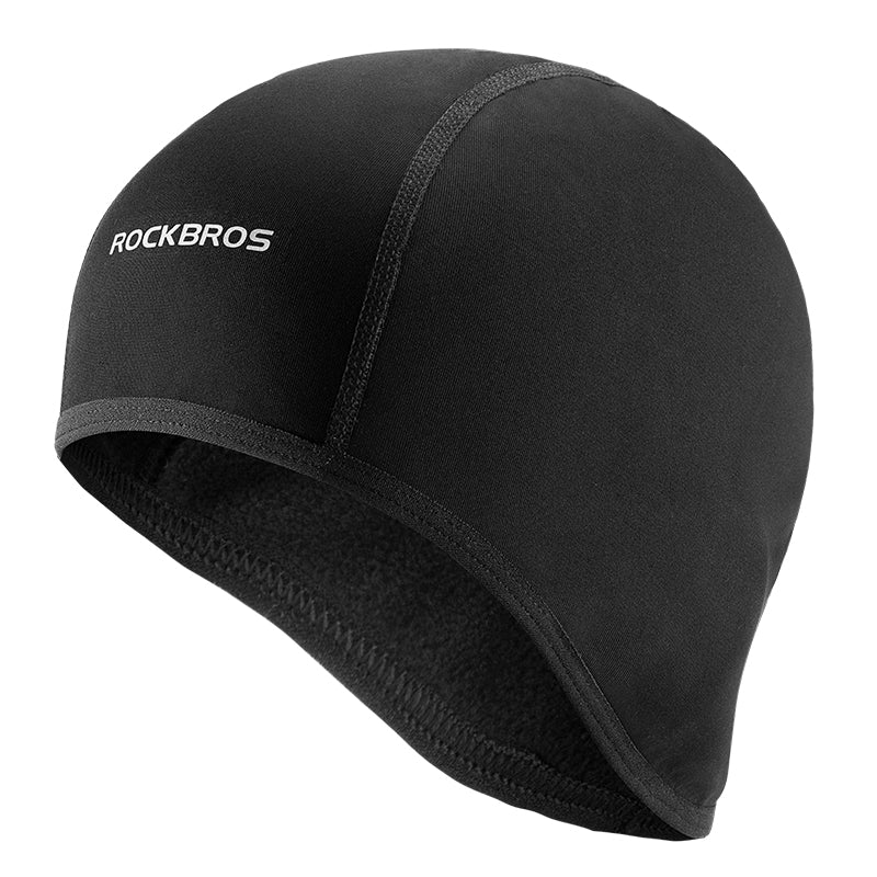 ROCKBROS Cycling Cap Men and Women's Winter Thermal Helmet Hat Helmet Liner Cap Windproof - Image 3