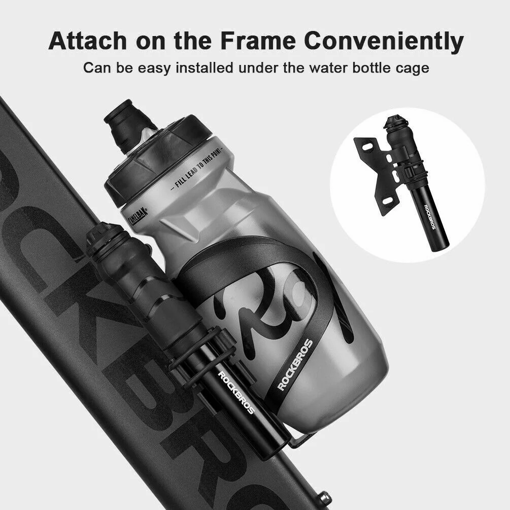 ROCKBROS Portable Dual Valve Hand Pump for MTB Bicycles - Image 5