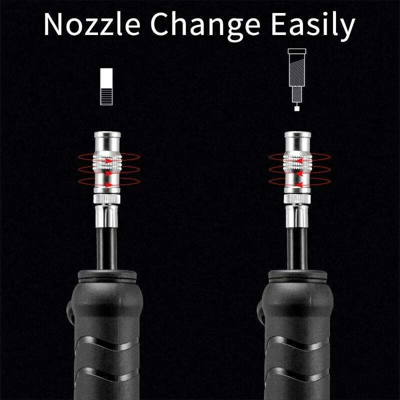 ROCKBROS Portable Dual Valve Hand Pump for MTB Bicycles - Image 8