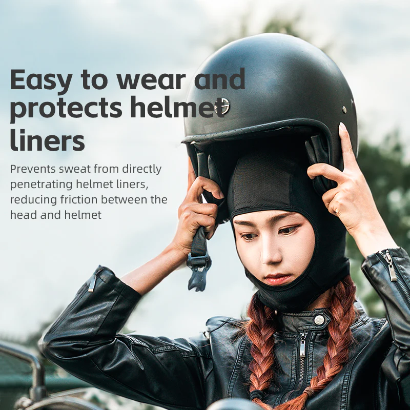 ROCKBROS Motorcycle Balaclava Bicycle Cycling Face Mask Ice Silk Breathable UV Protection Unisex - Image 3
