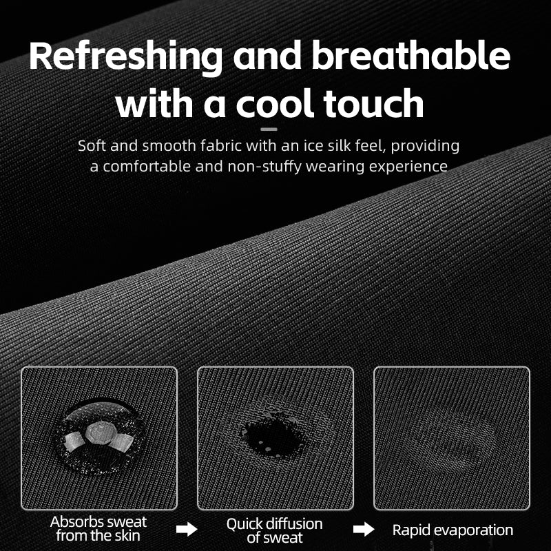 ROCKBROS Motorcycle Balaclava Bicycle Cycling Face Mask Ice Silk Breathable UV Protection Unisex - Image 5