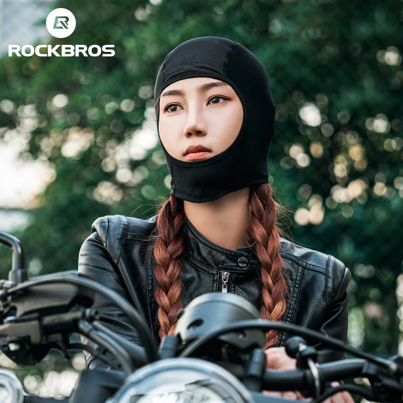 ROCKBROS Motorcycle Balaclava Bicycle Cycling Face Mask Ice Silk Breathable UV Protection Unisex - Image 6
