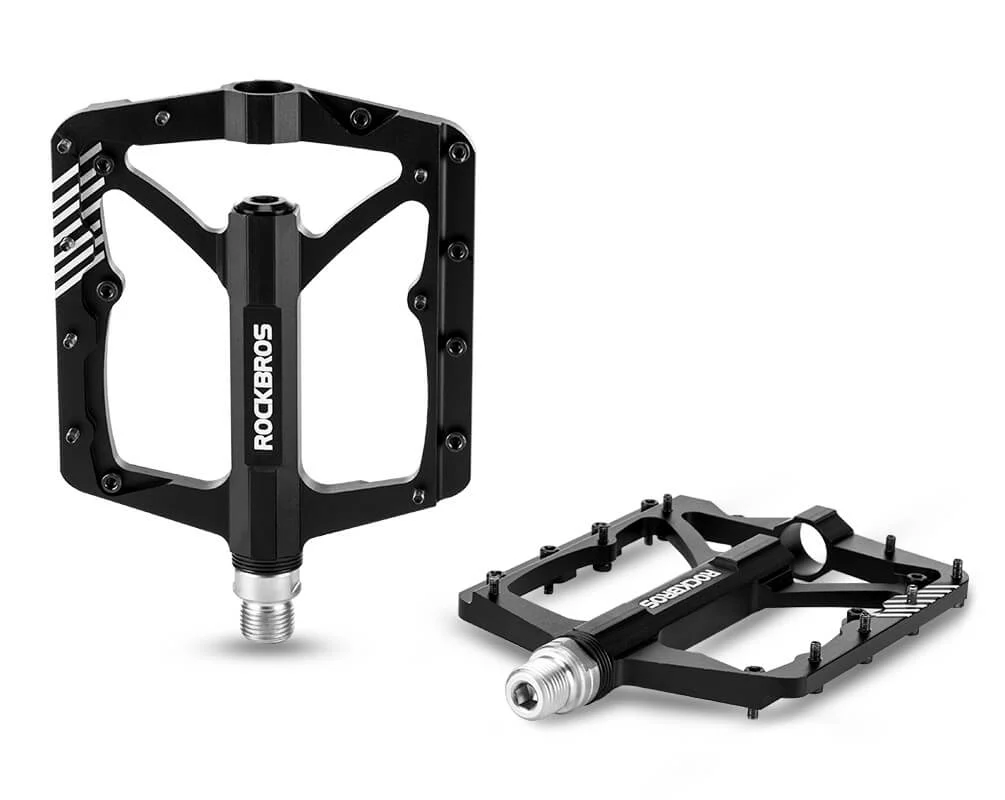 ROCKBROS Mountain Bike Aluminum Alloy Pedals with Bearing, Non-Slip Design - Image 14