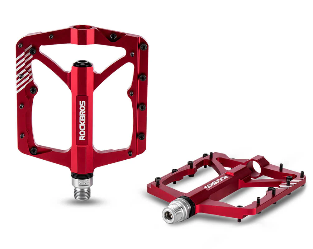 ROCKBROS Mountain Bike Aluminum Alloy Pedals with Bearing, Non-Slip Design - Image 7