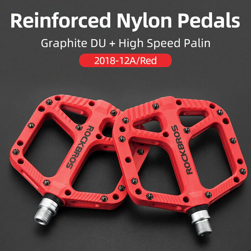 ROCKBROS Extra Large Bike Pedals in Various Colours (Pair) - Image 11