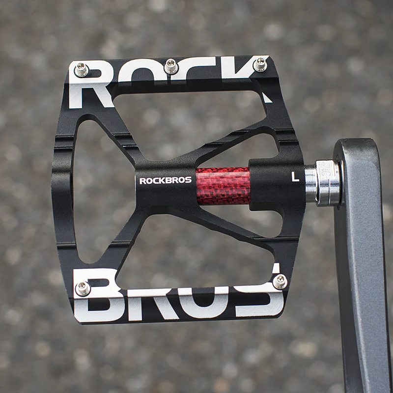 ROCKBROS Lightweight Flat Bike Pedals in Various Colours (Pair) - Image 6