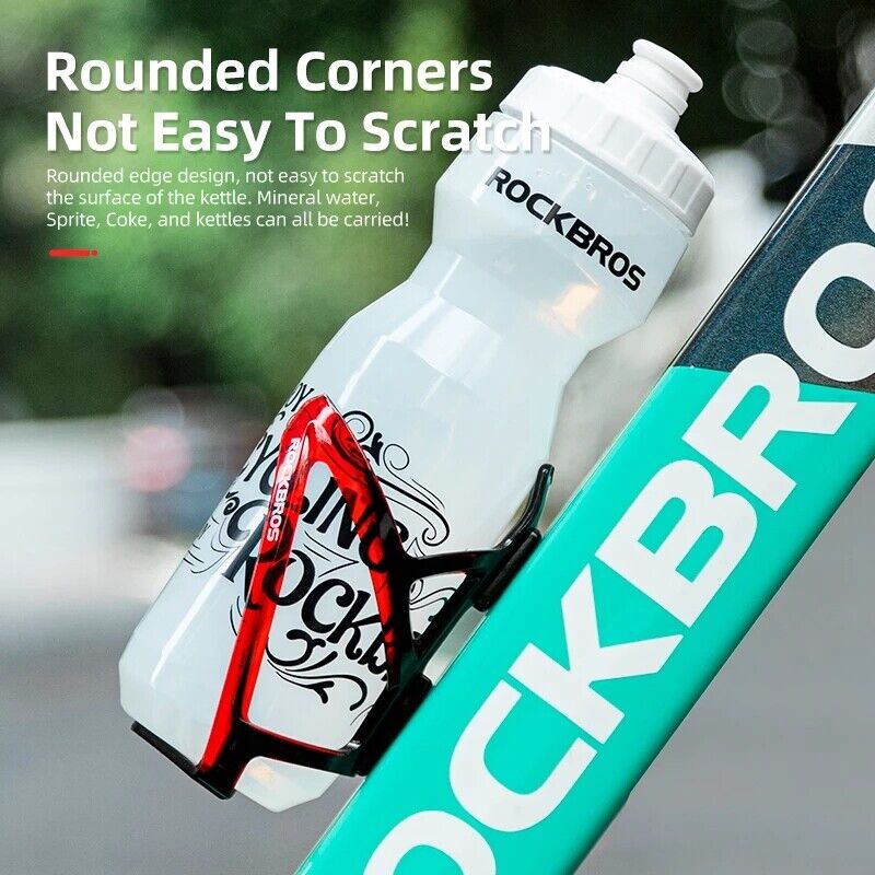 ROCKBROS MTB Bike Bottle Cage Cycling Bicycle Water Bottle Holder Gradient PC - Image 5