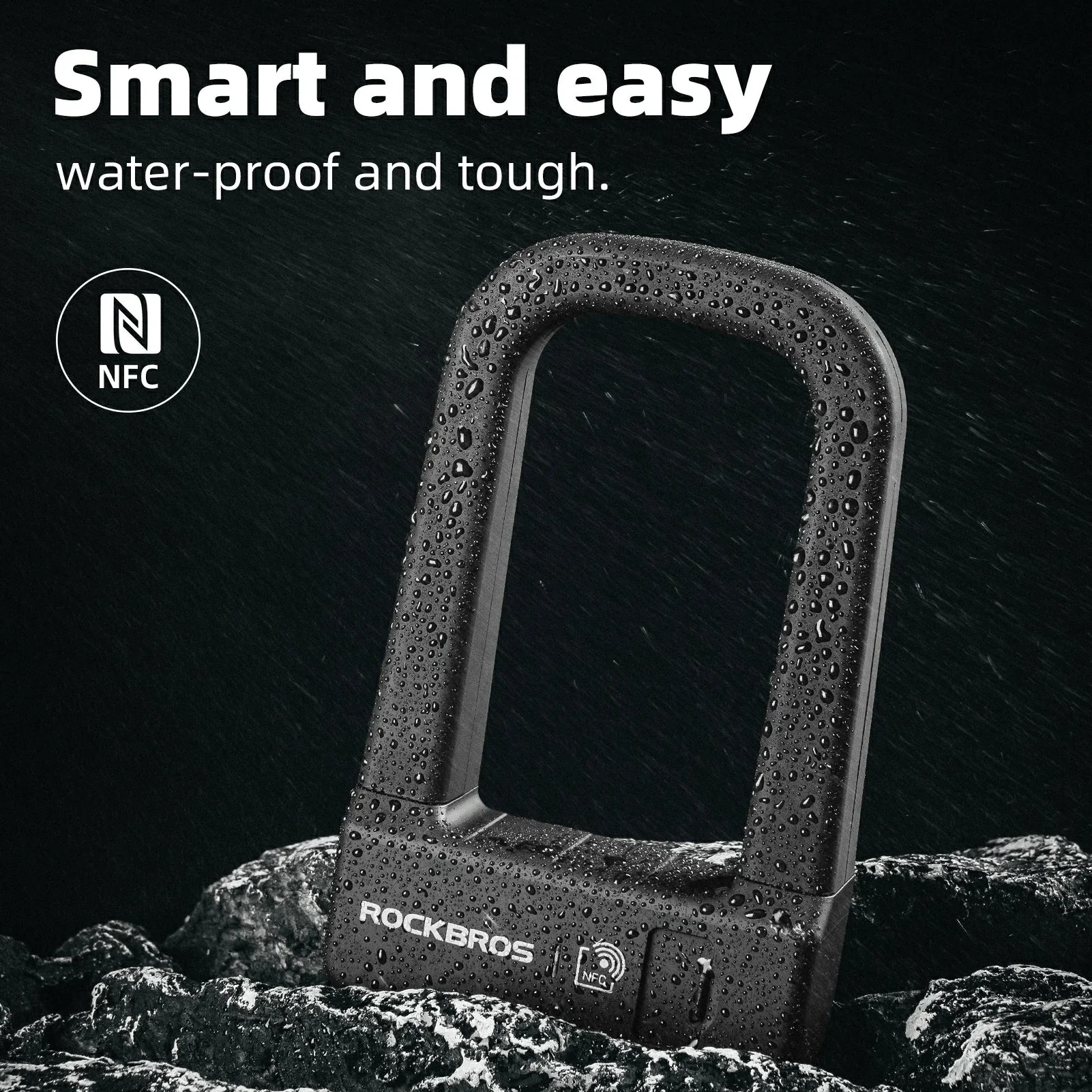 NFC Smart Bike U Lock – Heavy Duty Anti-Theft - Image 3