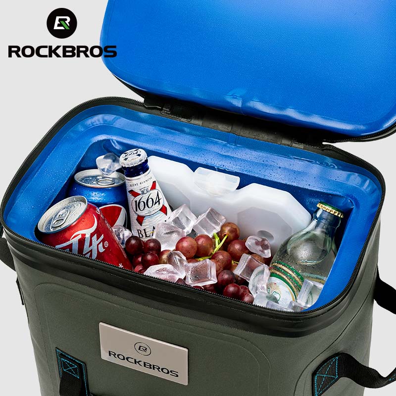 ROCKBROS Outdoor Backpack Cooler Bag Hiking Camping Picnic Insulated Storage Bag - Image 8