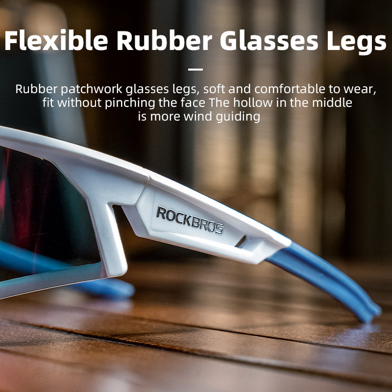 ROCKBROS Photochromic Goggle Cycling Sunglasses Sport Road Mountain Bike Glasses - Image 17