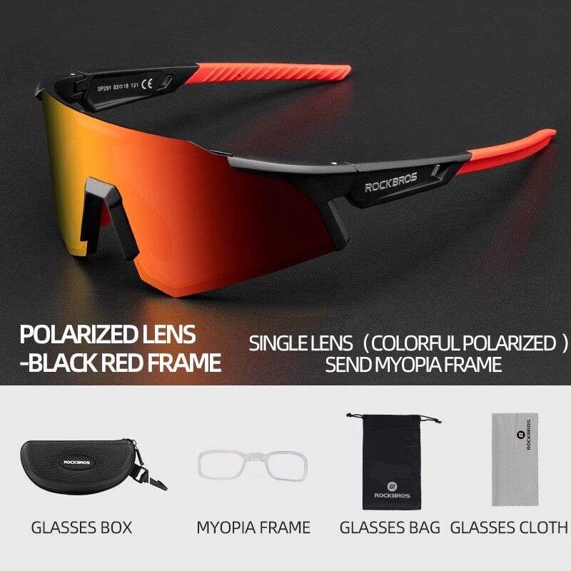 ROCKBROS Photochromic Goggle Cycling Sunglasses Sport Road Mountain Bike Glasses - Image 6