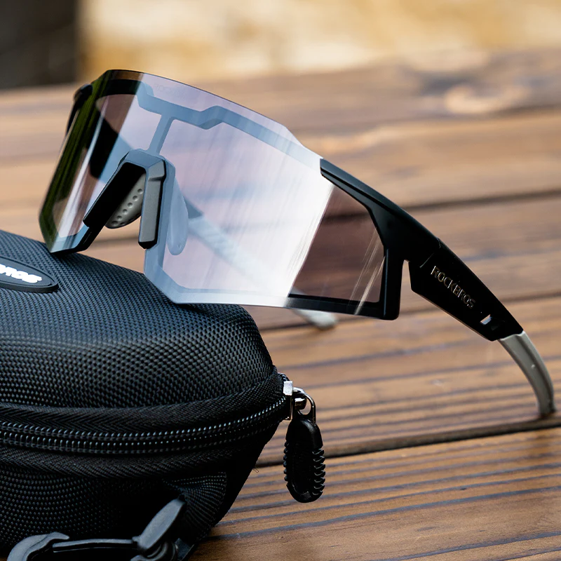 ROCKBROS Photochromic Goggle Cycling Sunglasses Sport Road Mountain Bike Glasses - Image 9