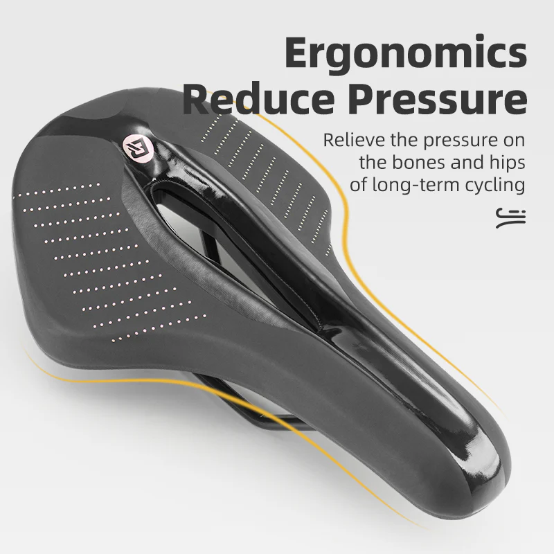 ROCKBROS Cycling Bicycle Saddle MTB Road Bike Seat Hollow Comfort Cushion - Image 3