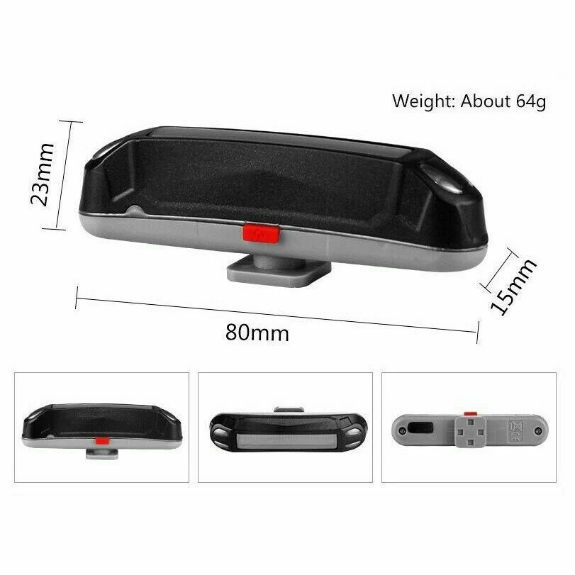 ROCKBROS Rotatable Bike Tail Light A54BK - Image 6