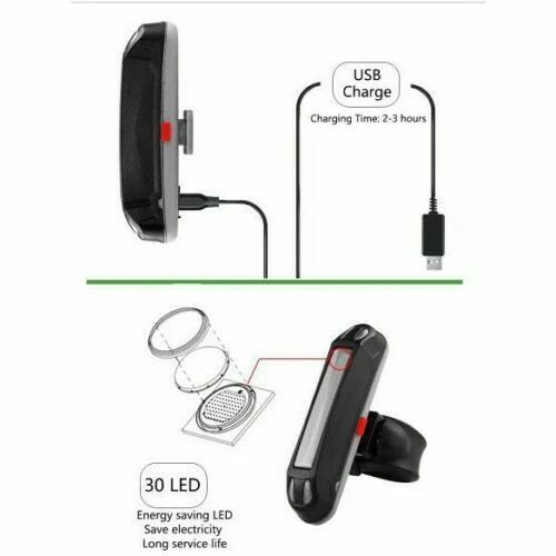 ROCKBROS Rotatable Bike Tail Light A54BK - Image 9